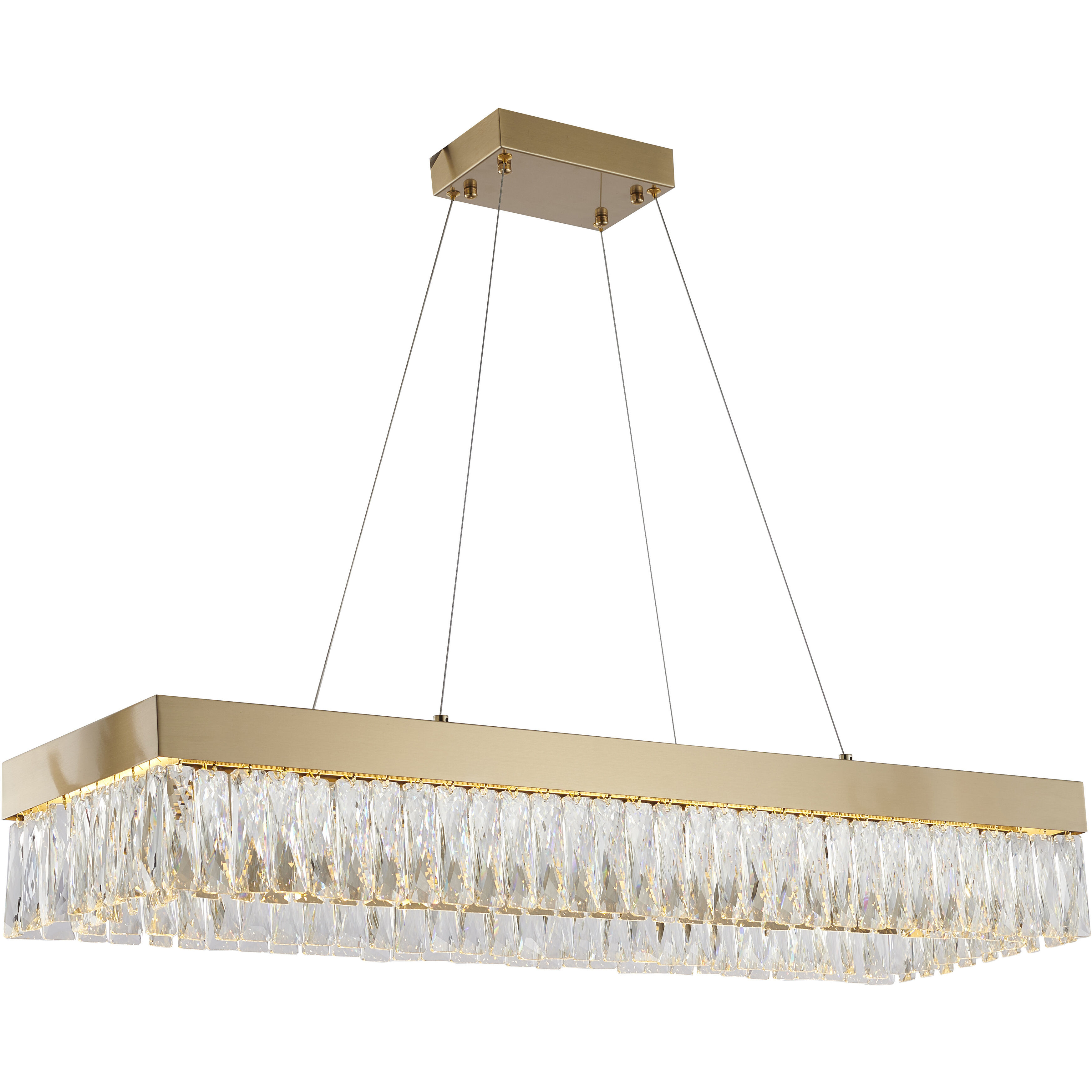 Canada LED 12 inch Gold Chandelier Ceiling Light
