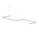 Intervals LED 204 inch Satin White Pendant Ceiling Light