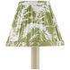 Aviary Moss and Ivory 6 inch Chandelier Shade