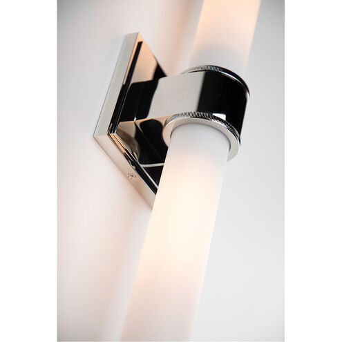 Mill Valley 2 Light 4.5 inch Polished Nickel Bath and Vanity Wall Light