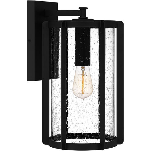 Hazel 1 Light 16 inch Earth Black Outdoor Wall Lantern