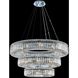 Rondelle 27 Light 36 inch Chrome Pendant Ceiling Light