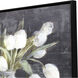 Florals Collection Black Canvas