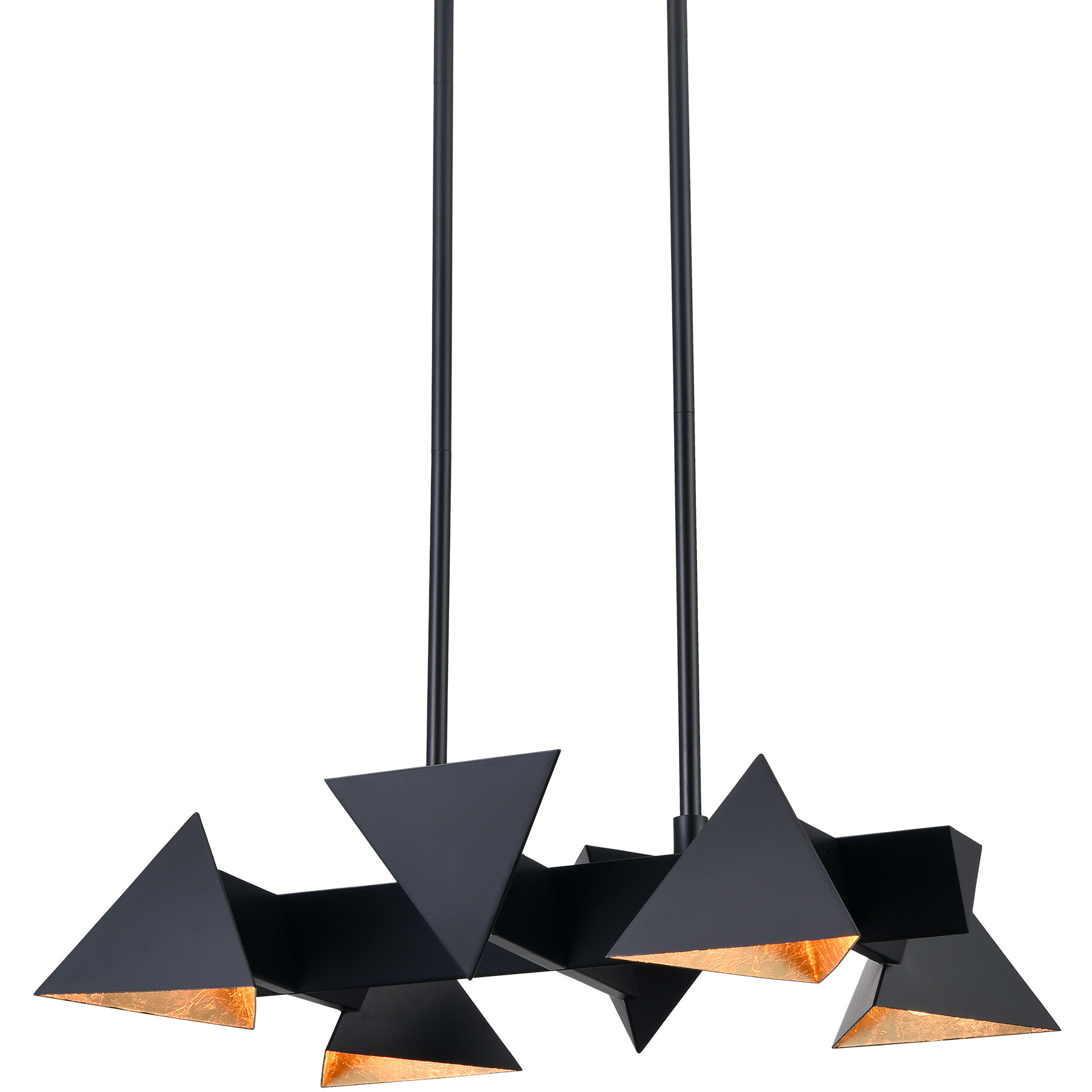 Avante 6 Light 15 inch Matte Black Chandelier Ceiling Light