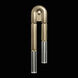 Antonia Wall Sconce Wall Light in Gold Leaf/Brass/No Skin