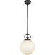 Alora Mood Fiore 1 Light 9.88 inch Pendant