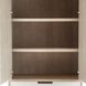 Dorsey Beige and Smoke Cabinet