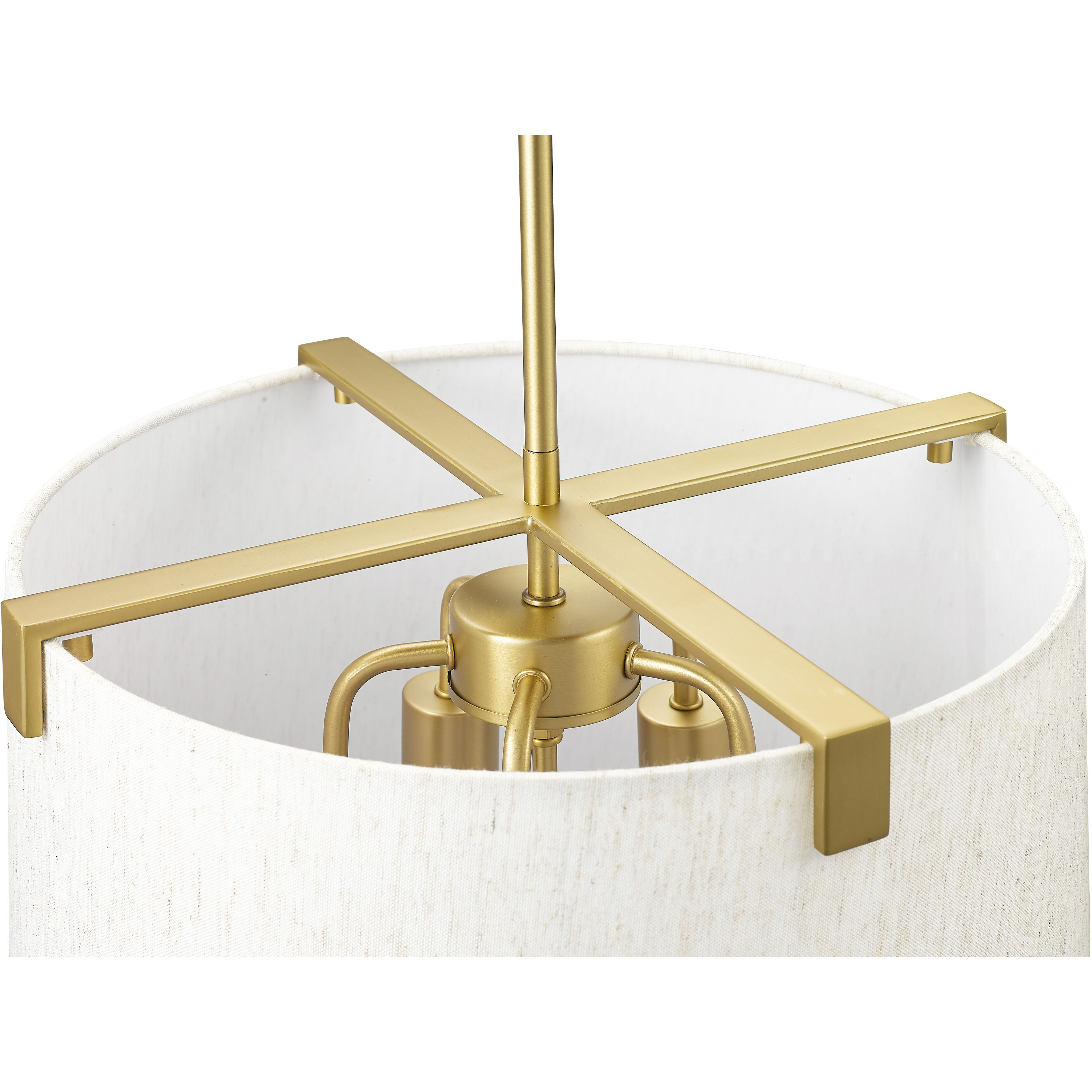 Weston 5 Light 18 inch Modern Gold Pendant Ceiling Light
