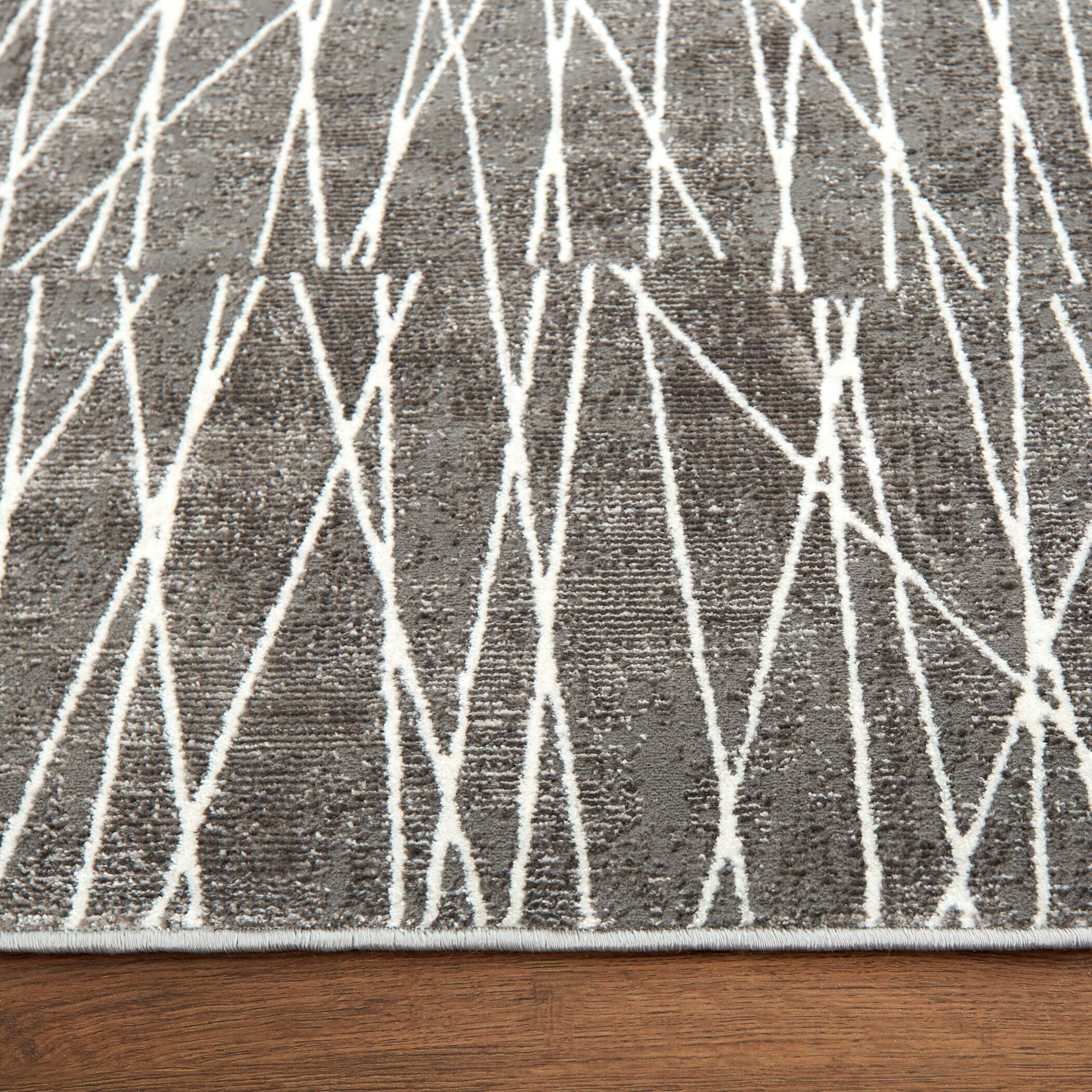 Livenza 158 X 118 inch Dark Grey Rug in 10 x 13