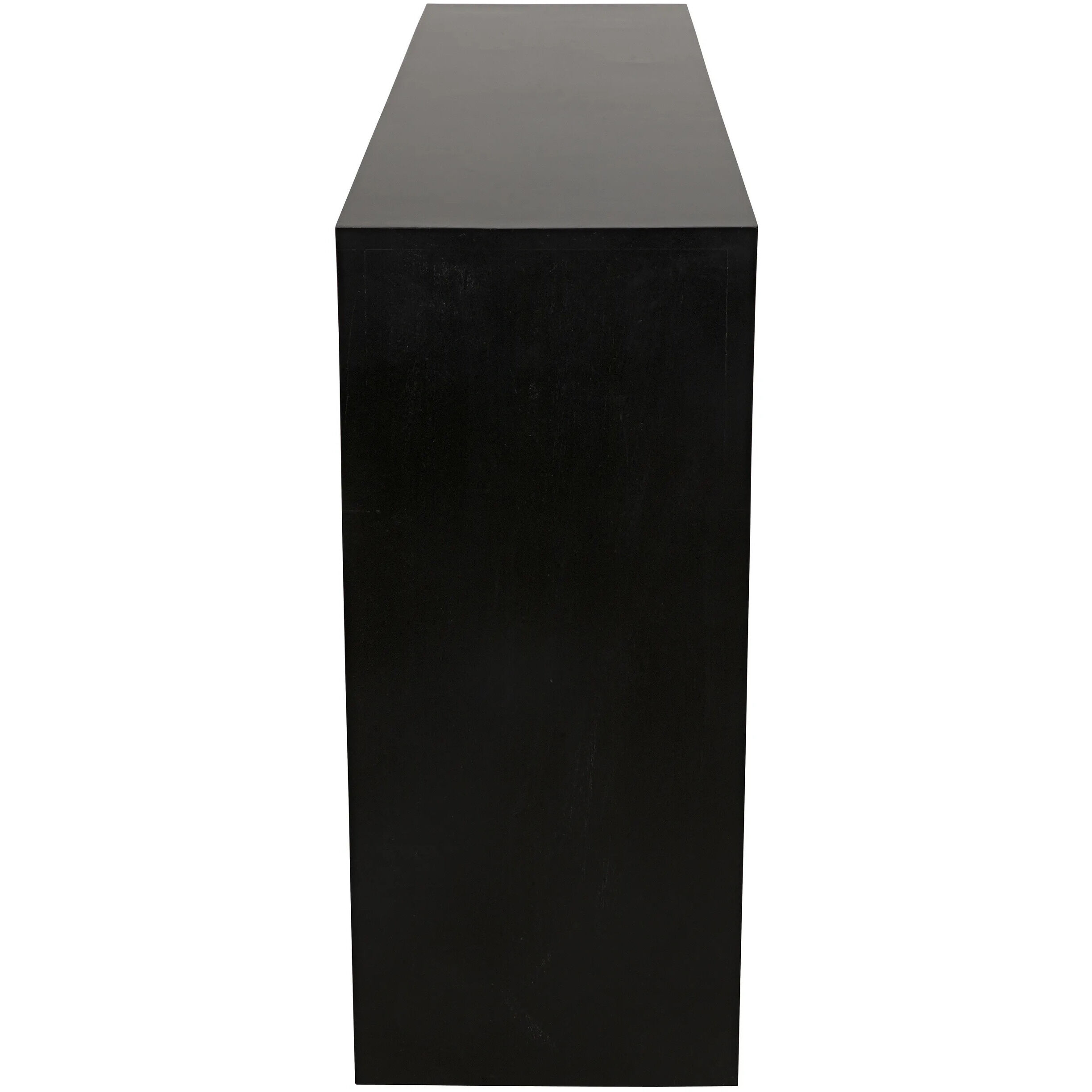 Bridge 59 X 14 inch Hand Rubbed Black Console