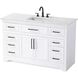 Remington 54 X 35 inch White Bathroom Vanity Cabinet