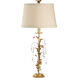 Chelsea House 33 inch 60.00 watt Antique Gold Buffet Lamp Portable Light 