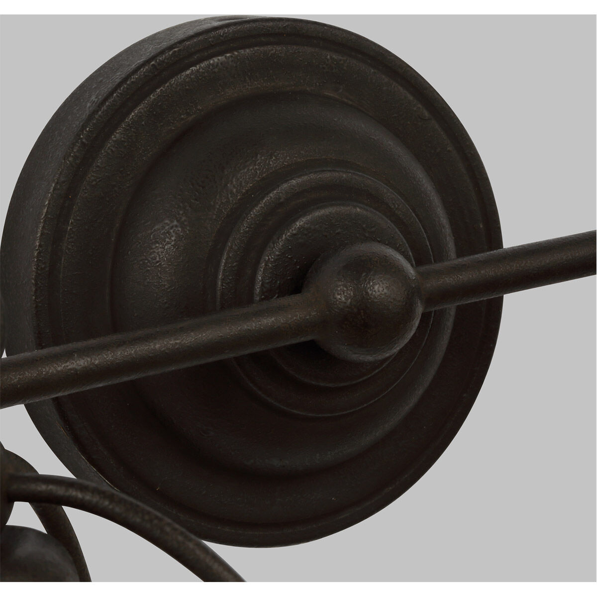 C&M by Chapman & Myers Stonington 2 Light 14.5 inch Smith Steel Vanity Light Wall Light