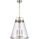 Judy 3 Light 16 inch Satin Nickel Pendant Ceiling Light