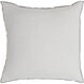 Merrow 18 X 18 inch Light Gray/Gray Accent Pillow