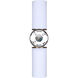 Kinslea 2 Light 6 inch Gold Vanity Light Wall Light in White Glass