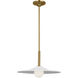 kate spade new york Endicott 1 Light 16 inch Burnished Brass Pendant Ceiling Light