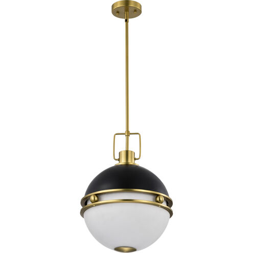 Everton 2 Light 14 inch Matte Black Pendant Ceiling Light