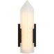 Rigio LED 5.5 inch Matte Black Wall Sconce Wall Light