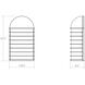 Lighthouse LED 9 inch Textured White Sconce Wall Light