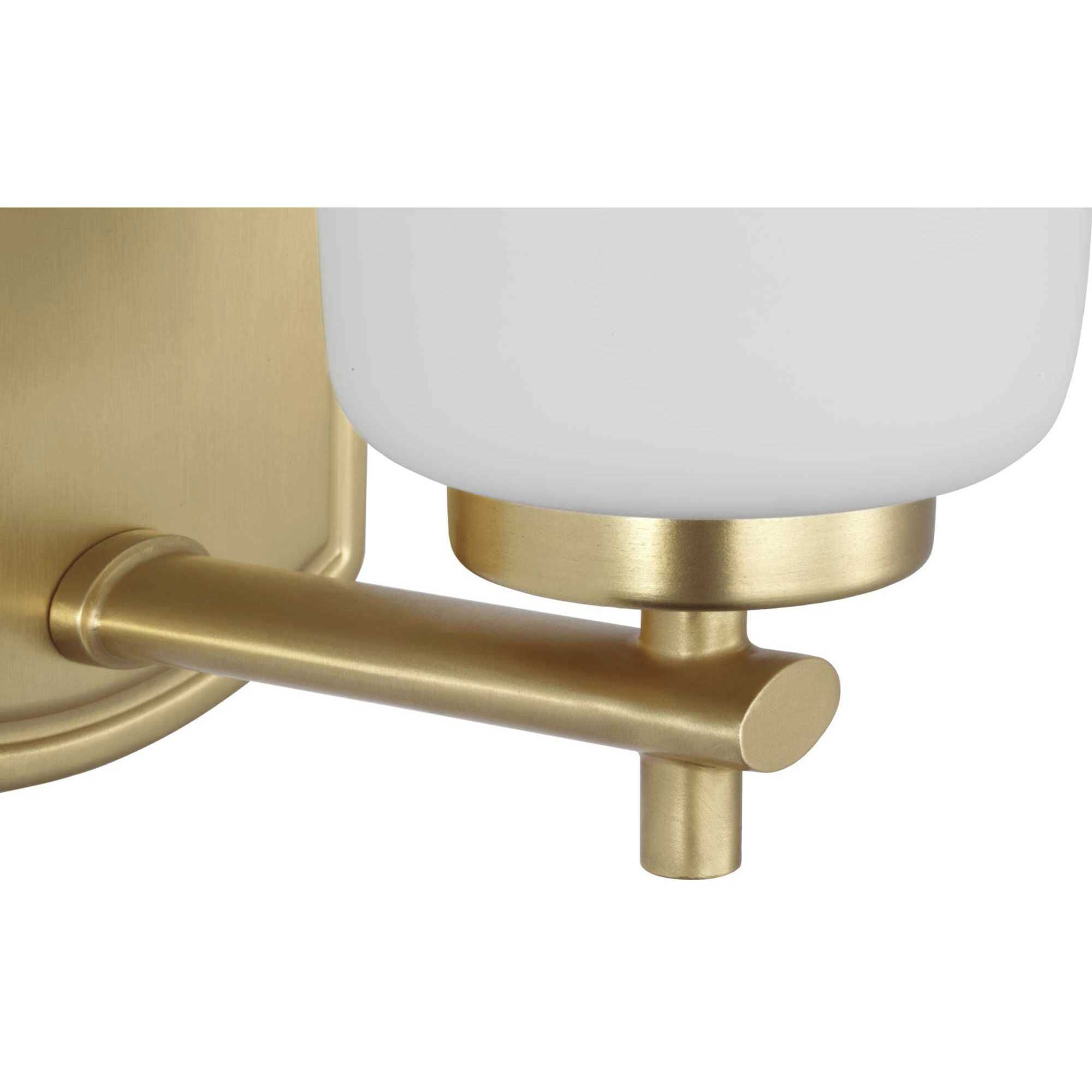 Adley 1 Light 4.5 inch Satin Brass Bath Vanity Light Wall Light