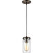 Sean Lavin Zire 1 Light 4 inch Brushed Oil Rubbed Bronze Mini-Pendant Ceiling Light