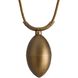 Egg Drop 1 Light 32.5 inch Antique Brass Pendant Ceiling Light