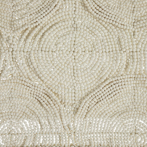 Angelina 4 Light 49 inch Winter White / Natural Chandelier Ceiling Light