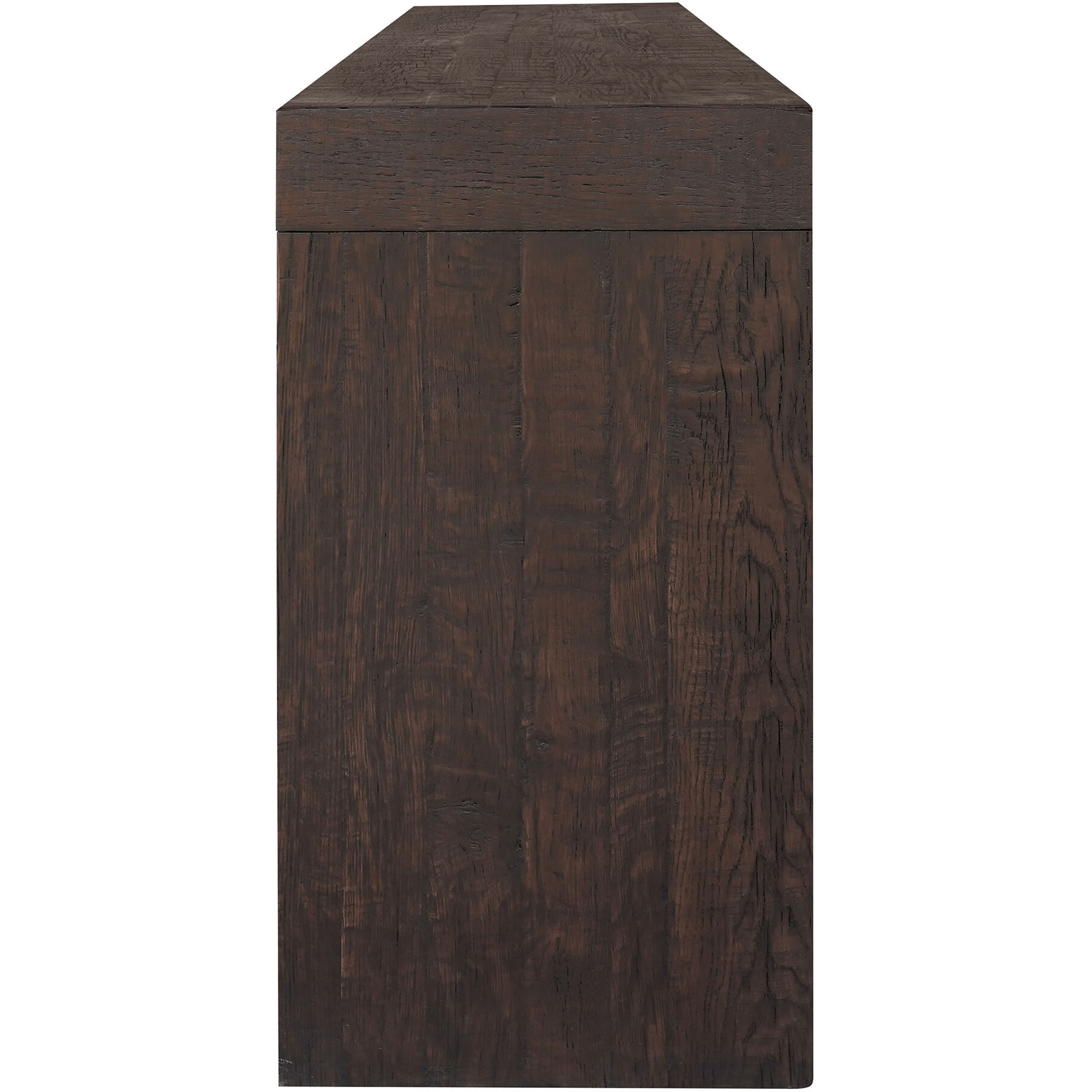 Evander 55 X 15 inch Rustic Brown Console Table