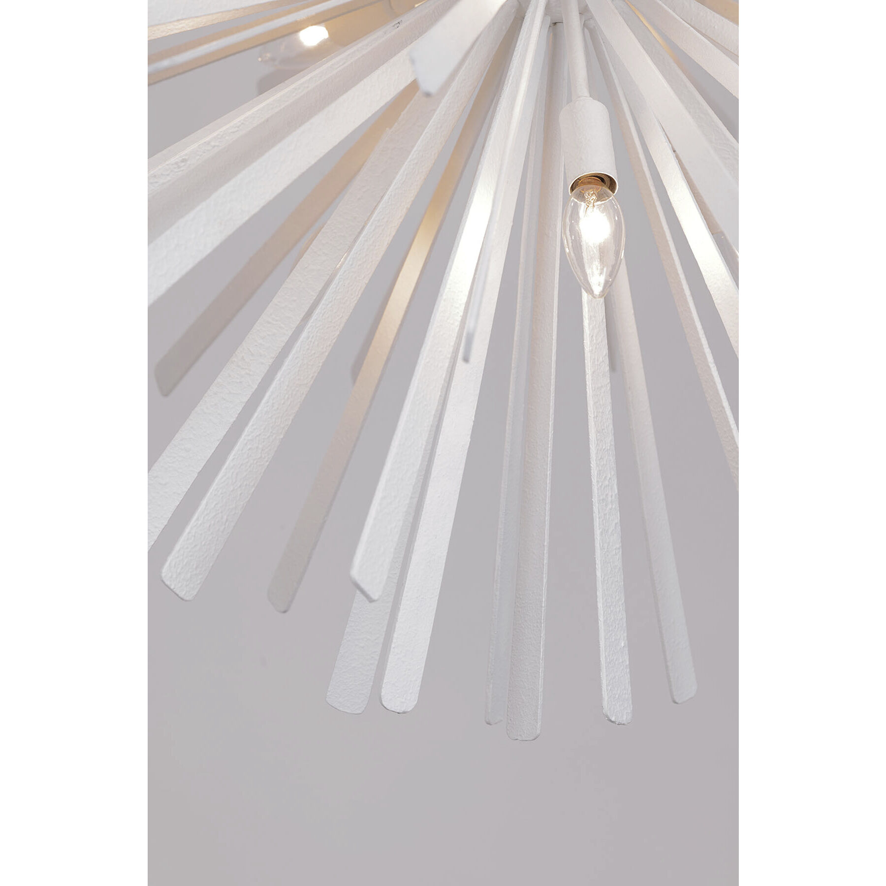 Confluence 16 Light 34 inch Piastra White Pendant Ceiling Light