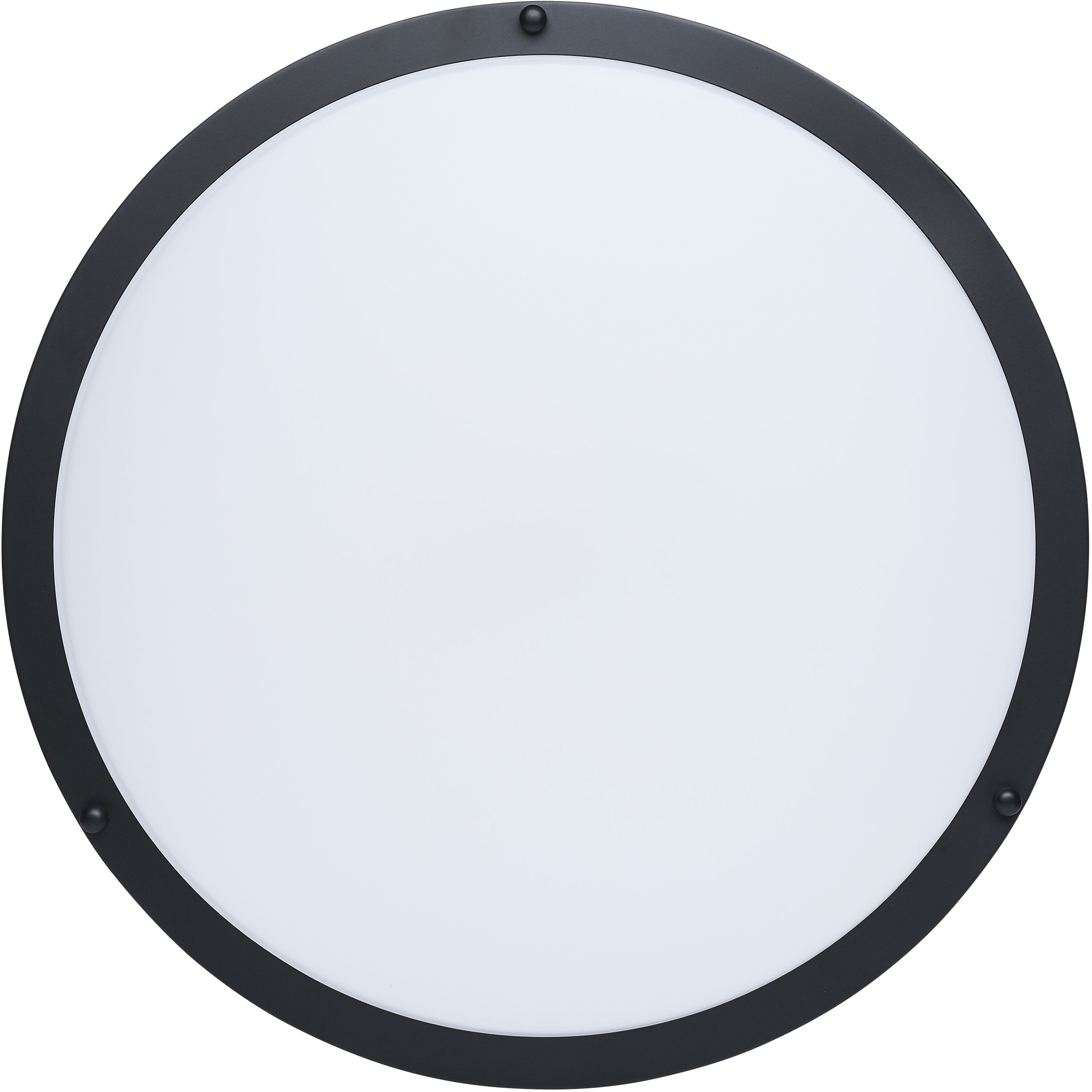 Glamour LED 16.93 inch Black Flush Mount Ceiling Light