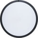 Glamour LED 16.93 inch Black Flush Mount Ceiling Light