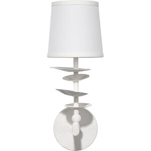Petal 1 Light 6 inch White Wall Sconce Wall Light