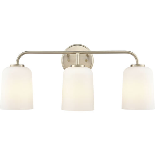 Laphia 3 Light 22 inch Modern Gold Vanity Light Wall Light