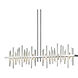 Cityscape 51.90 inch Pendant