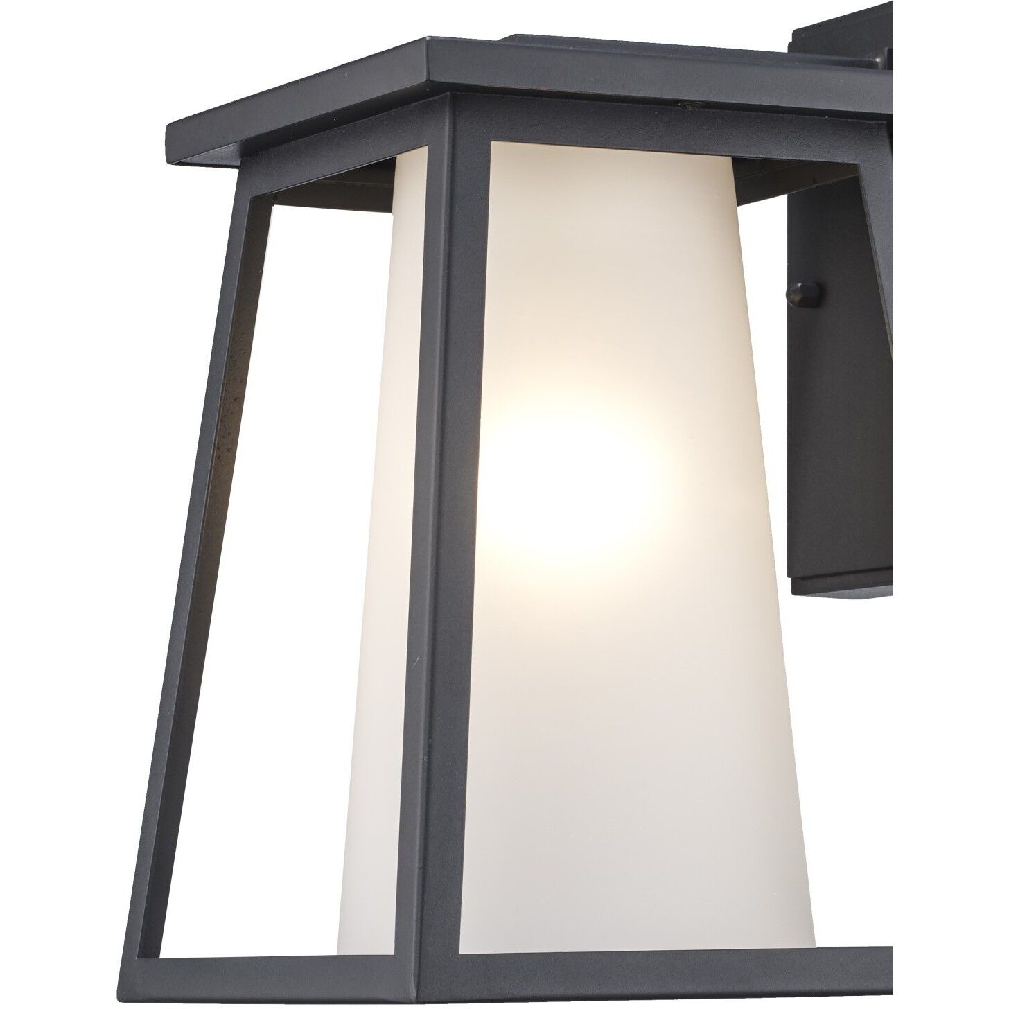 Kingsbury 1 Light 11 inch Black Outdoor Wall Lantern
