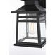 Bambrey 1 Light 11.5 inch Black Outdoor Wall Sconce