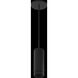 Forme 1 Light 3 inch Matte Black Pendant Ceiling Light
