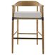 Estes 40.5 inch Pearl and Willow and Honey and Blackened Bronze Outdoor Bar Stool