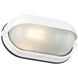Nauticus 1 Light 4 inch White Outdoor Wall Sconce