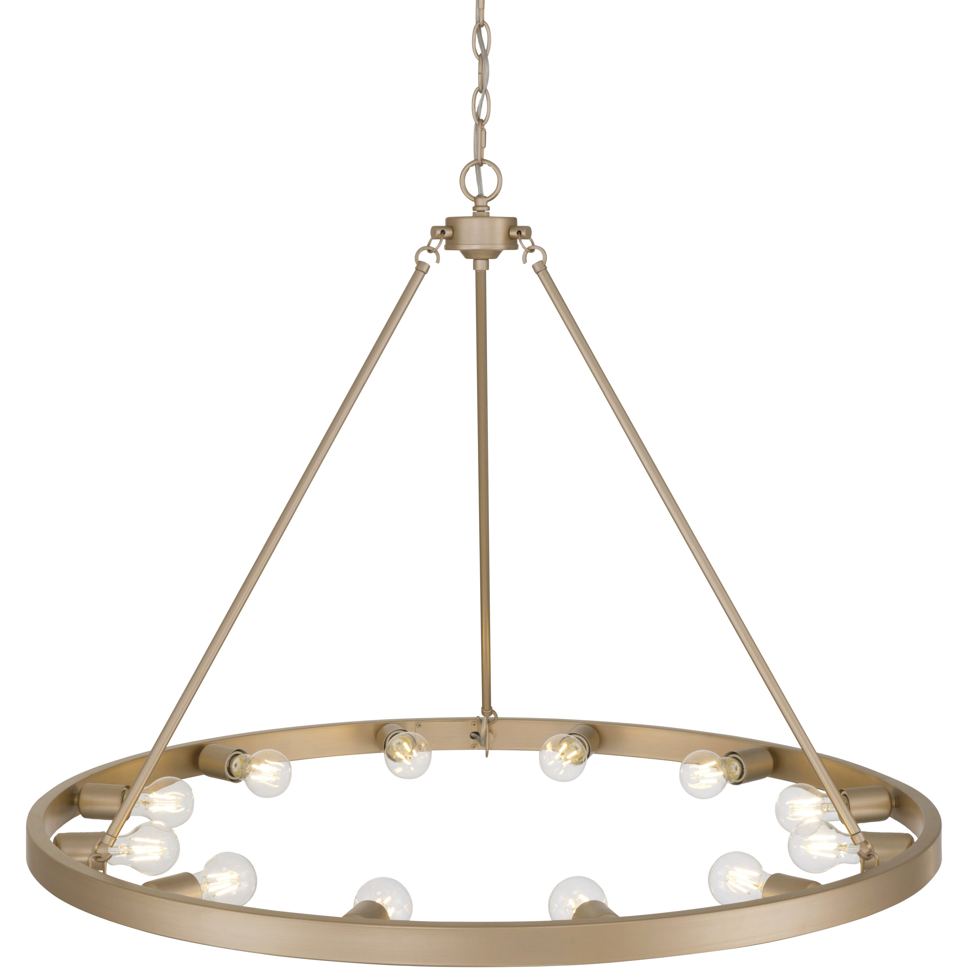 Castile 12 Light 40 inch French Gold Chandelier Ceiling Light