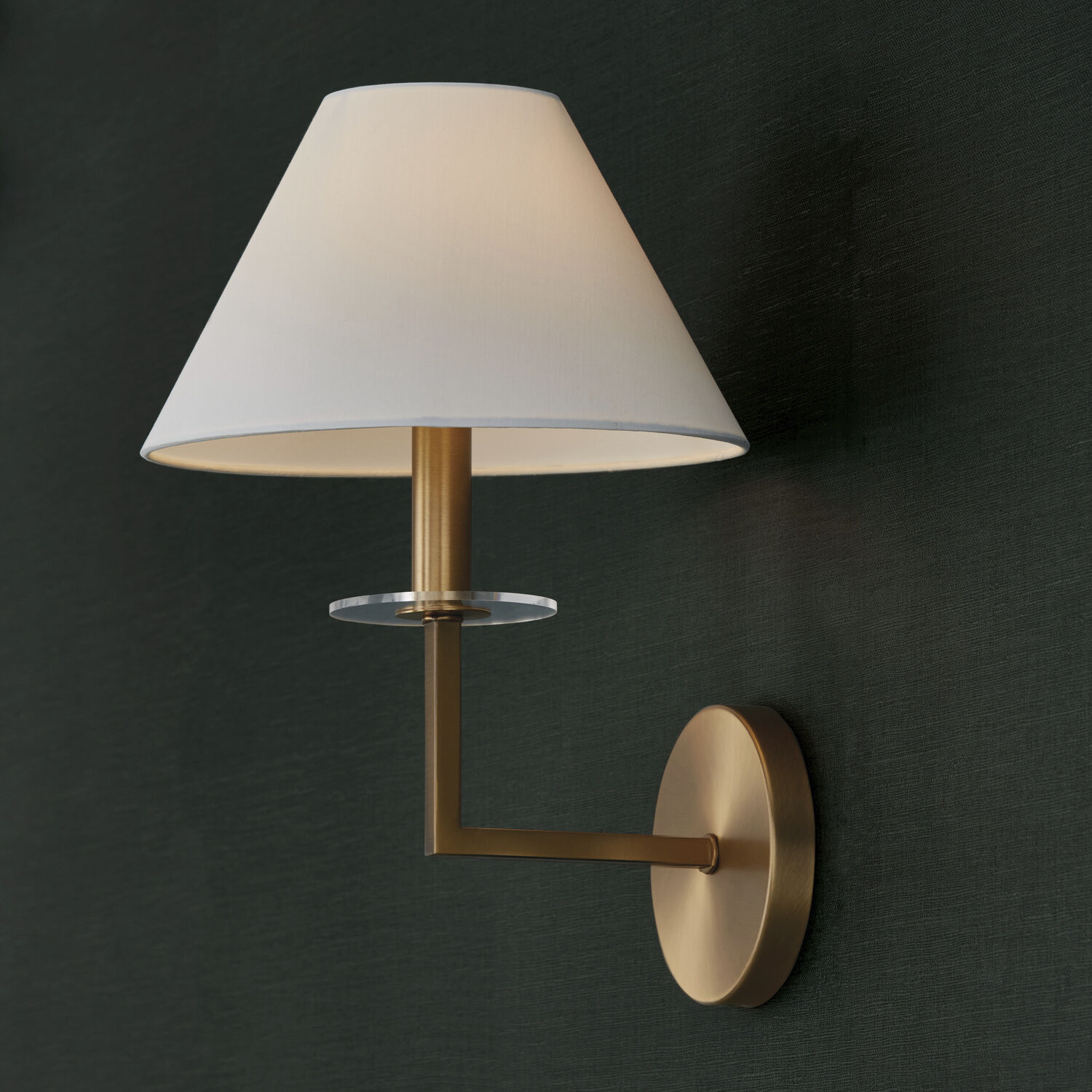 Gilda 1 Light 10 inch Aged Brass Sconce Wall Light