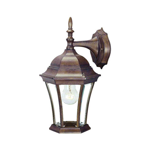 Bryn Mawr 1 Light 15 inch Burled Walnut Exterior Wall Mount