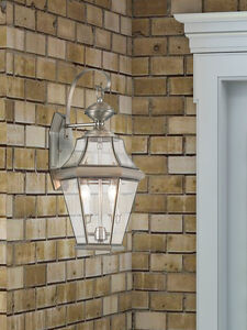 Georgetown 2 Light 10.25 inch Outdoor Wall Light