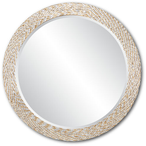 Glimmer 34 inch Gold/Silver/Mirror Mirror