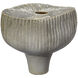 Plunge 10.5 X 9.5 inch Vessel in Grey