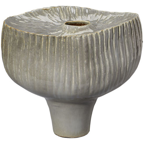 Plunge 10.5 X 9.5 inch Vessel in Grey