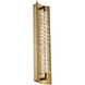 Beyond Bergy LED 5.88 inch Aged Brass Bath Vanity & Wall Light