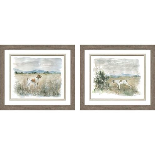 Animals Collection Brown Framed Art