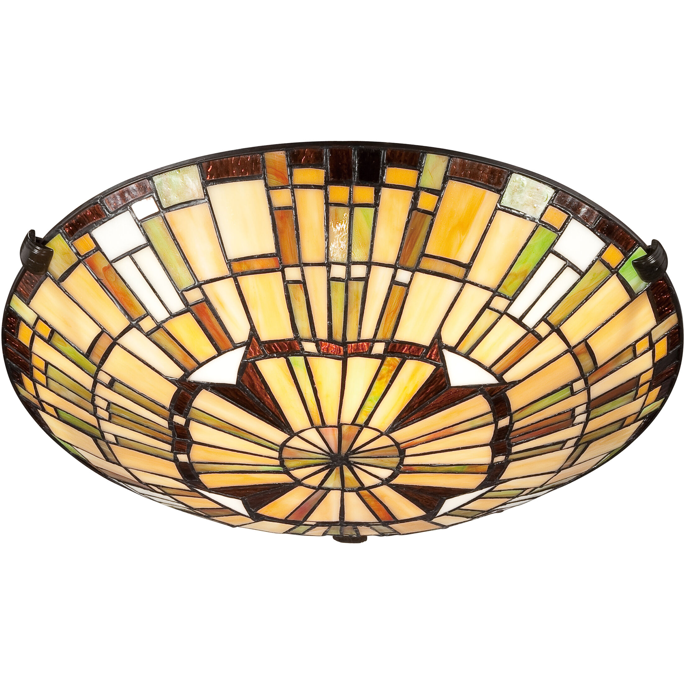 Reed 2 Light 17 inch Vintage Bronze Flush Mount Ceiling Light, Naturals